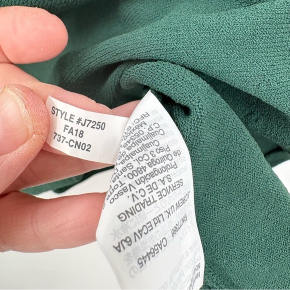 J. Crew 365 Knit Swing Mini Skirt Forest Green J7250 Medium - Picture 7 of 7